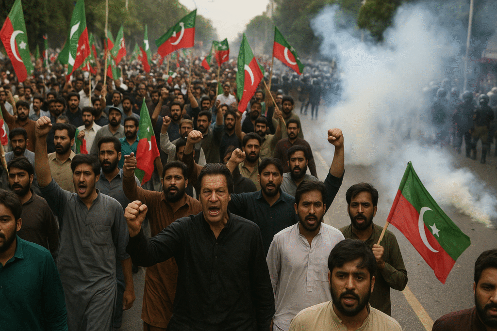 PTI Protests Shake Pakistan in 2025
