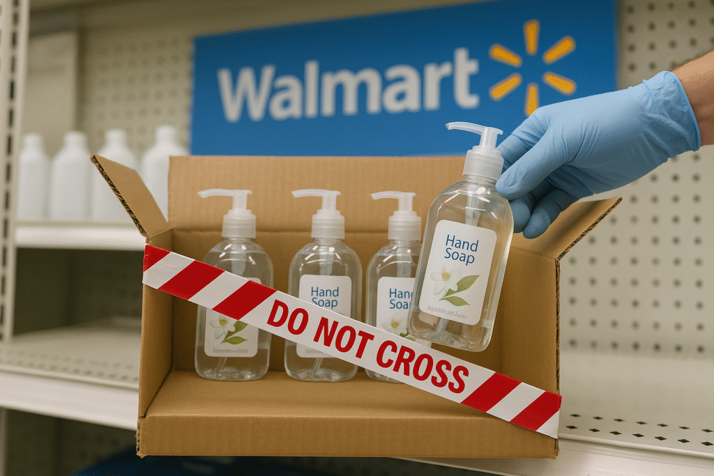 Walmart hand soap recall
