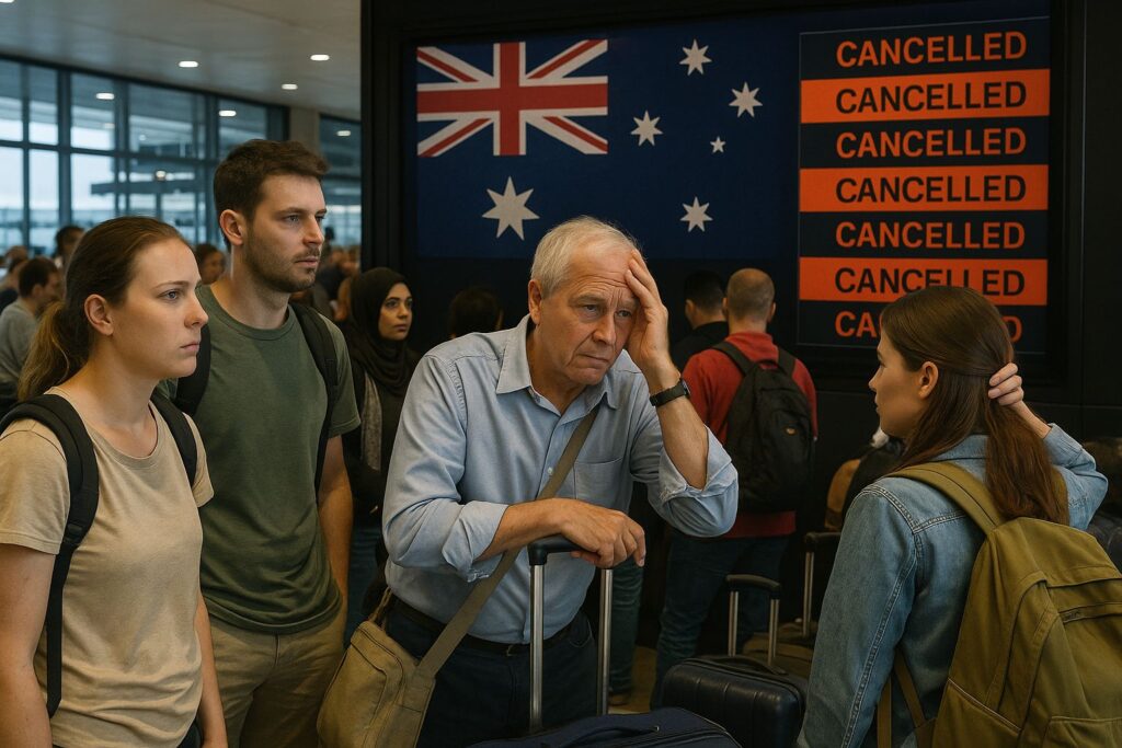 Australian Airspace Closed