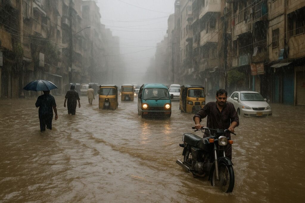 Karachi Floods 2025: Heavy Rains Cause Severe Urban Chaos