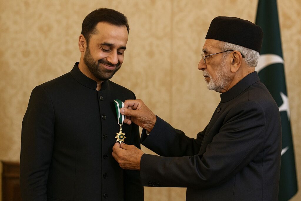 Waseem Badami Honoured with Tamgha-e-Imtiaz