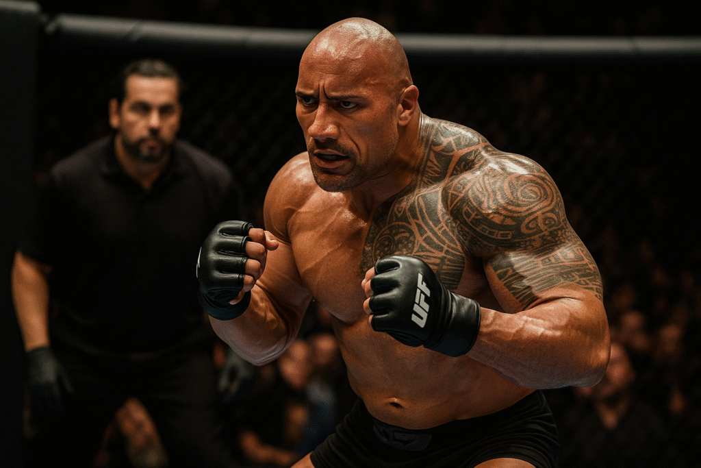 The Smashing Machine Dwayne Johnson