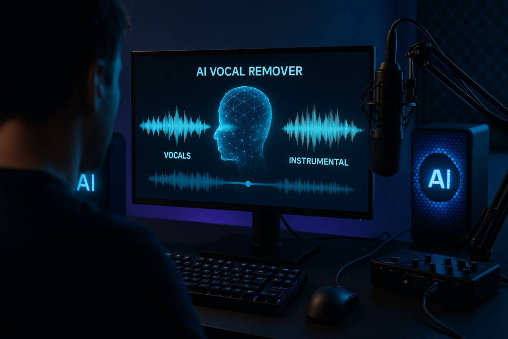 AI vocal removers are reshaping music production in 2025
