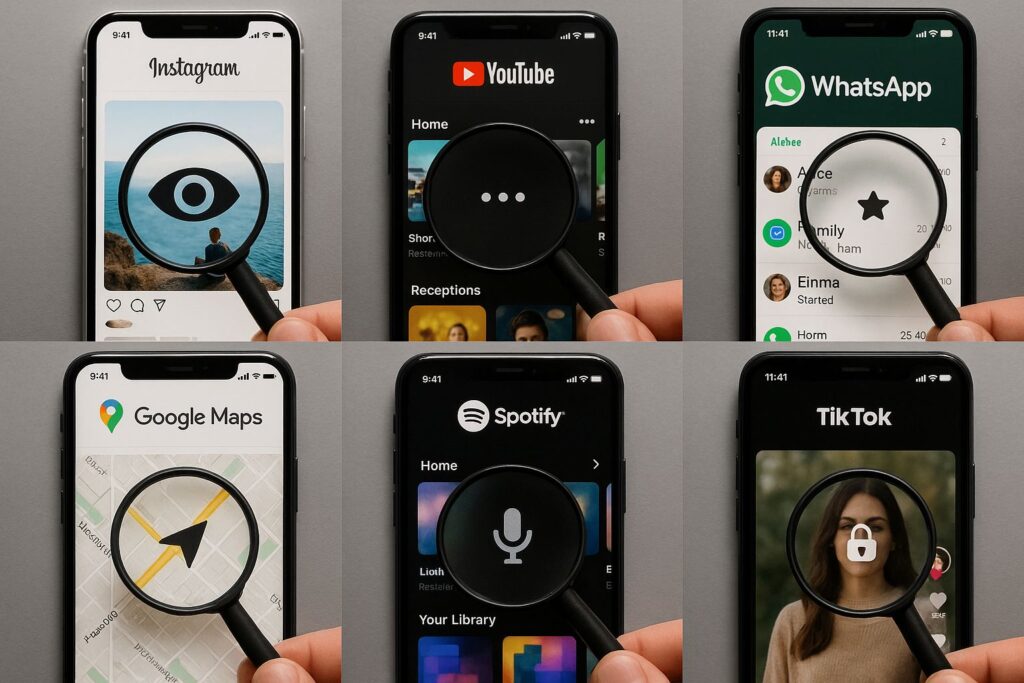 Hidden features in popular apps