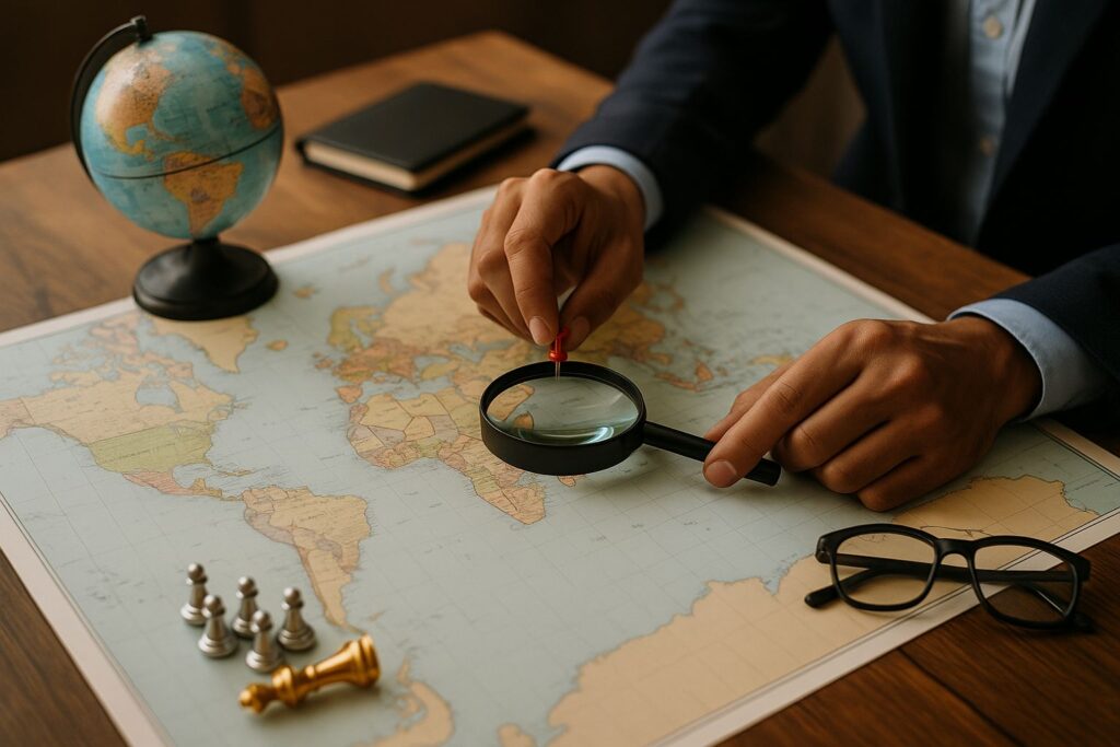 maps in world politics