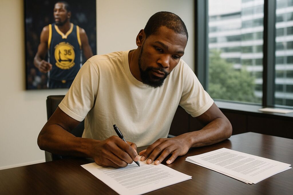 kevin durant contract - Post On Point