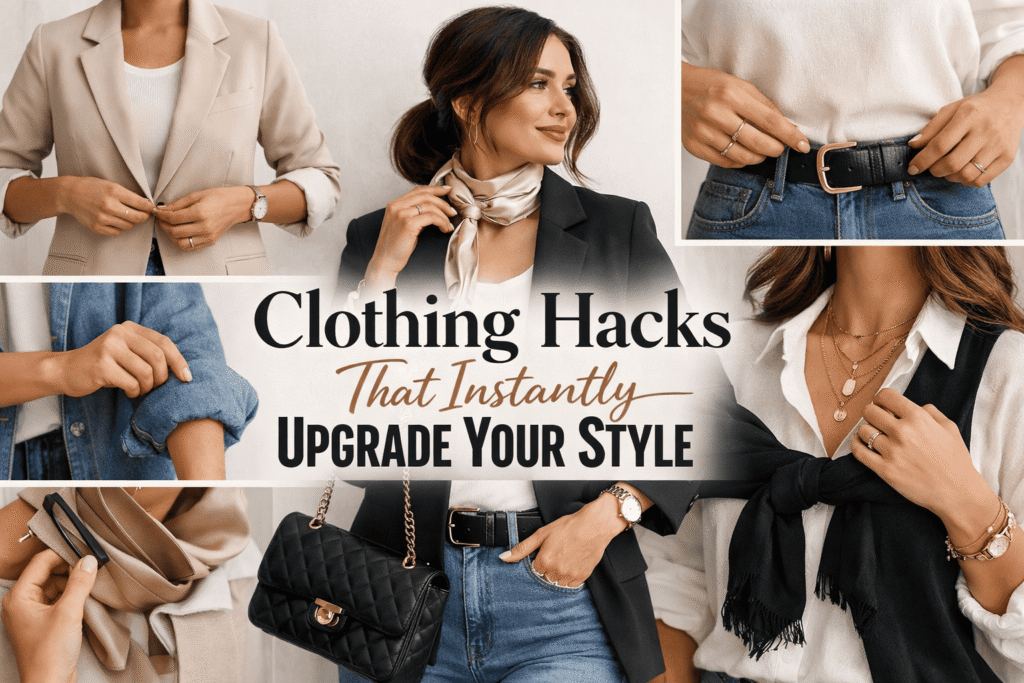 Clothing Hacks To Upgrade Your Style
